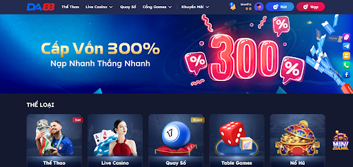 Giới thiệu về nhà cái DA88